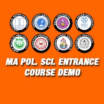 Demo: MA Political Science Entrance Course
